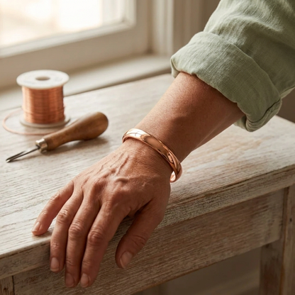 Eleanor's Artisanal Copper Cuff