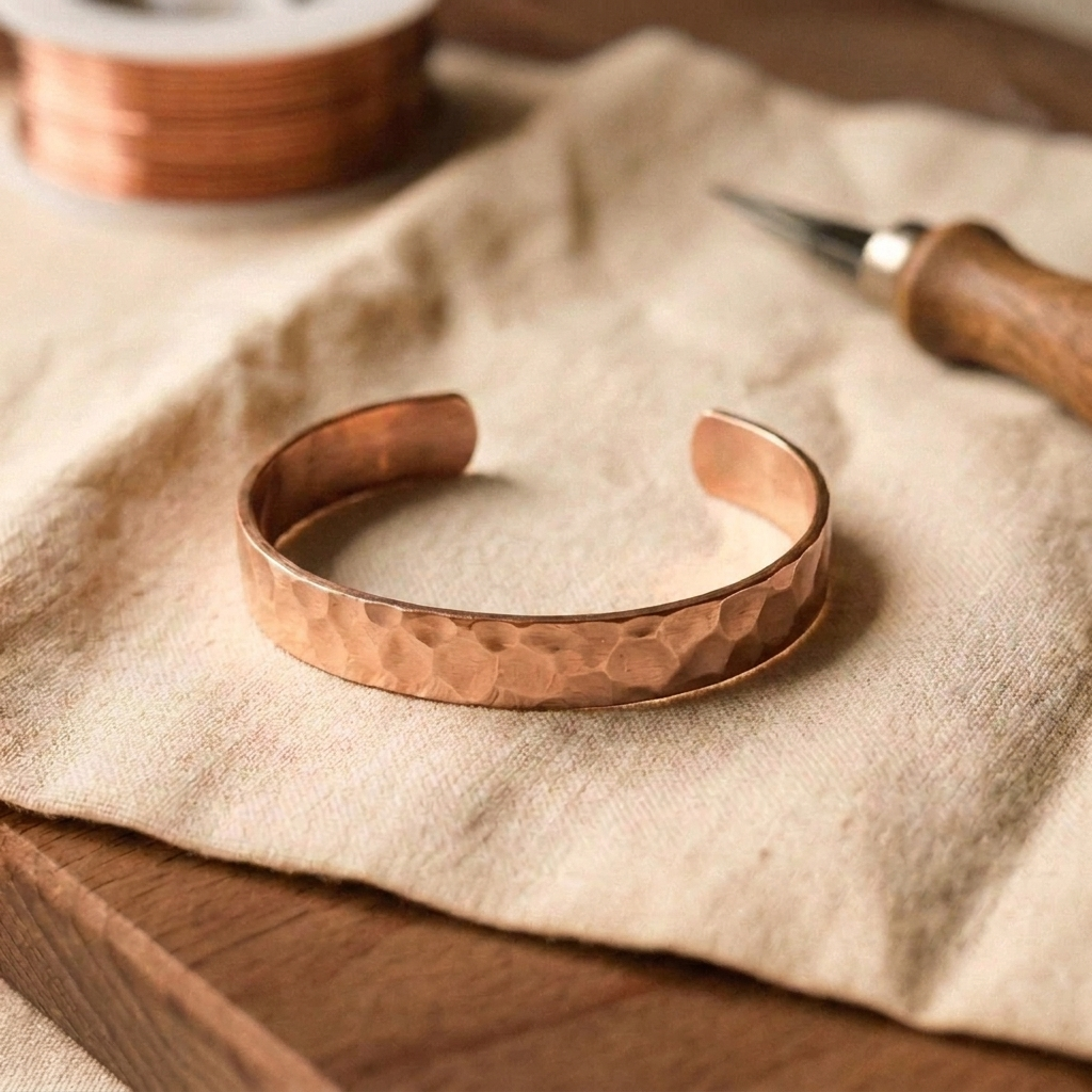 Eleanor's Artisanal Copper Cuff